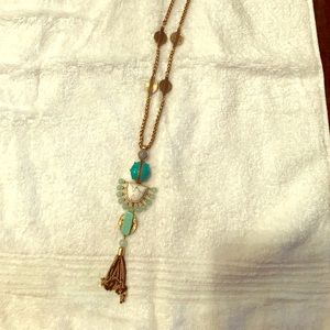 Stella & Dot Totem Tassel Necklace